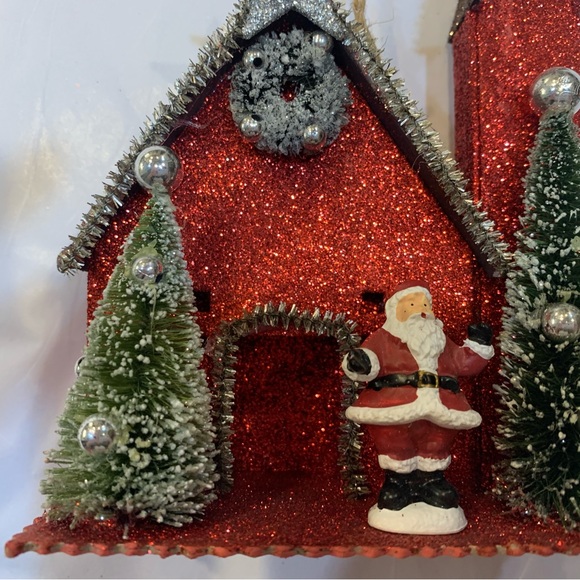 Beautiful lot 9 Pottery Barn Mercury Glass Ornaments Onion Candy Cane Pinecone - Picture 6 of 16